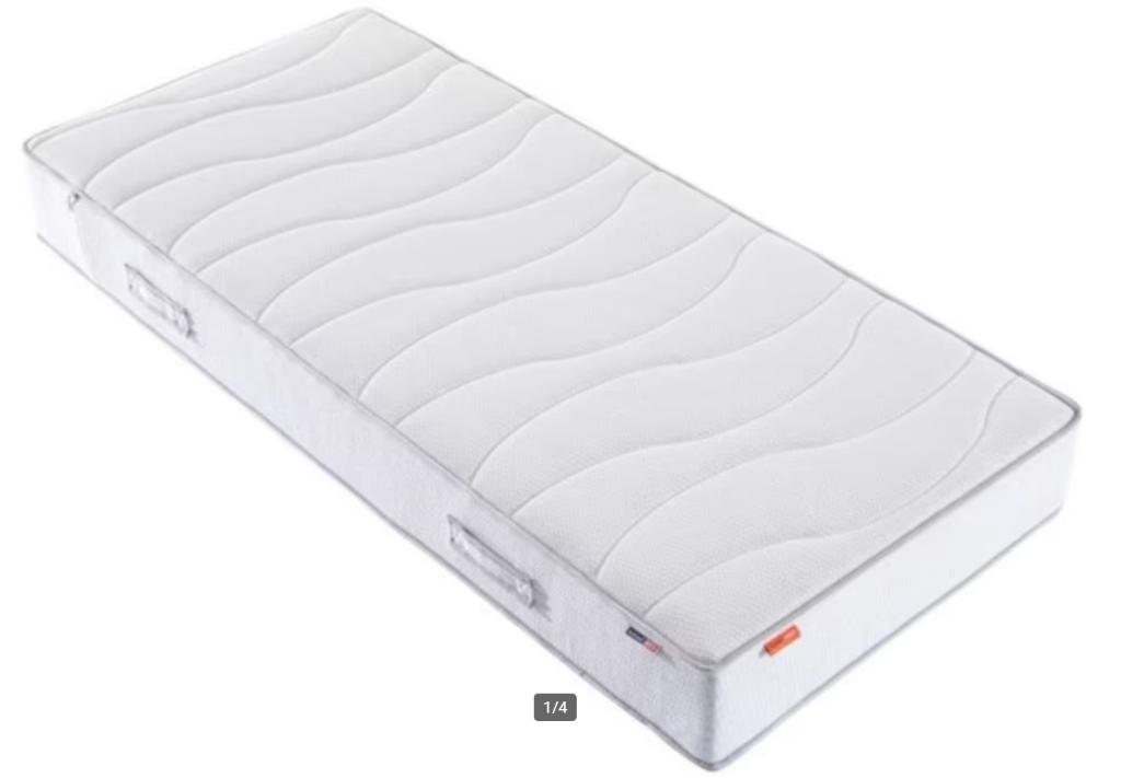 Plena koudschuim matras 200 x 80 eenpersoons met garantie, Ophalen, Eenpersoons, Zo goed als nieuw, 80 cm