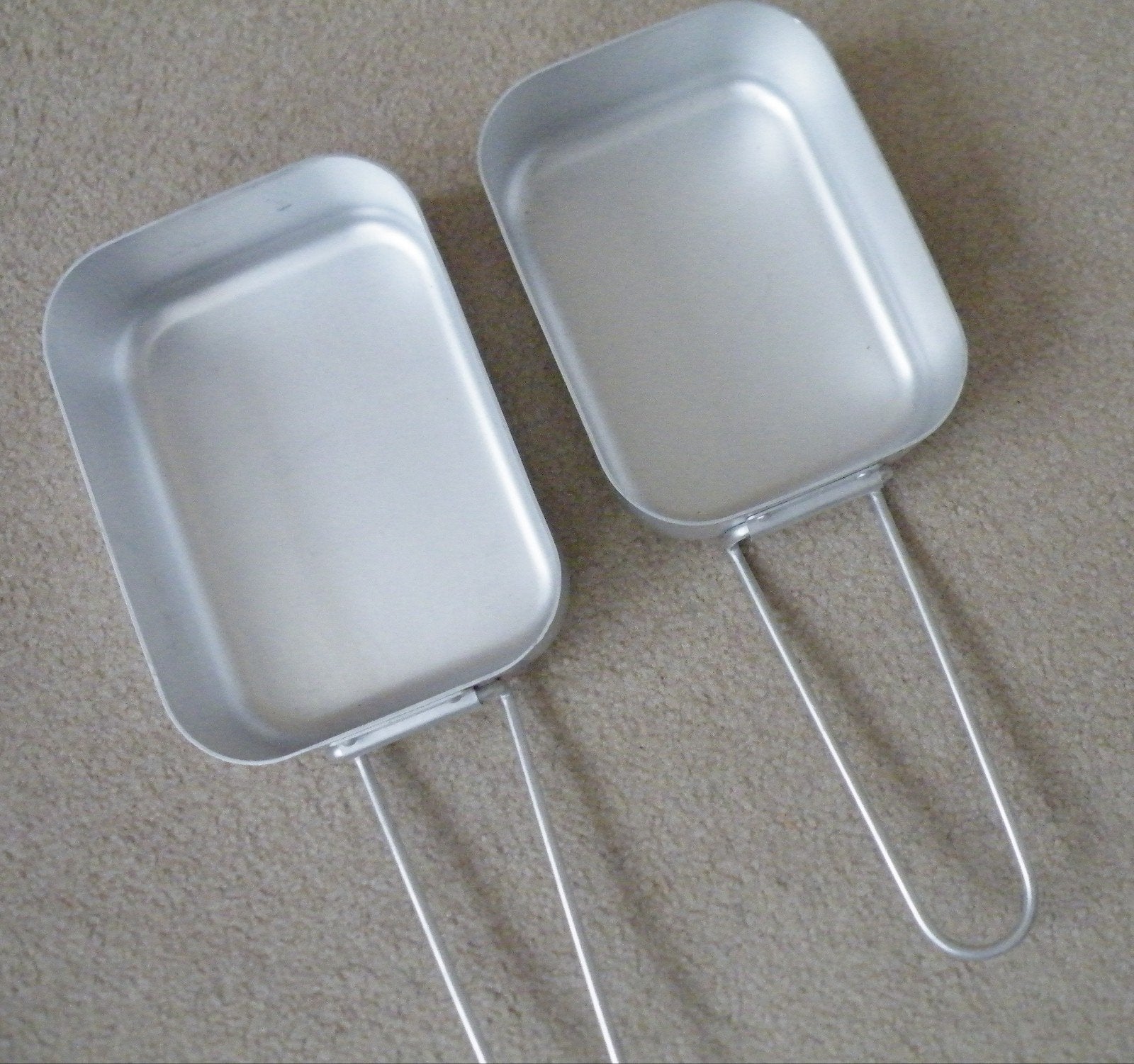 2 nieuwe aluminiun lichtgewicht pannen/gamellen, Ophalen of Verzenden, Nieuw