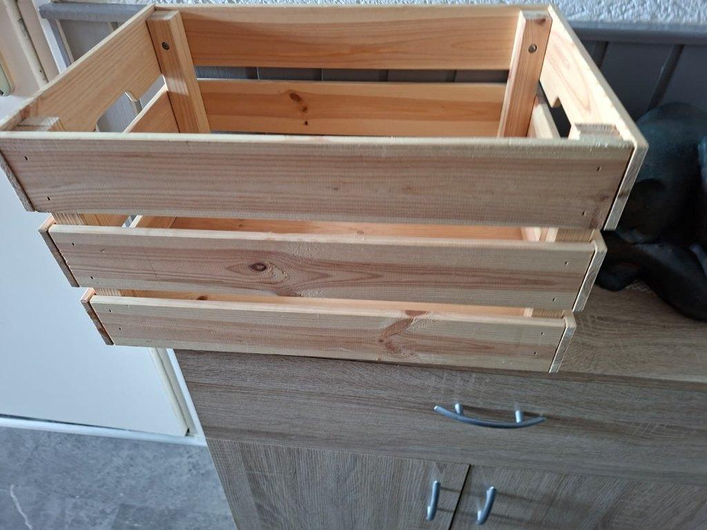 Houten kratje Ikea, Ophalen, Doos, Minder dan 50 cm, Minder dan 40 cm