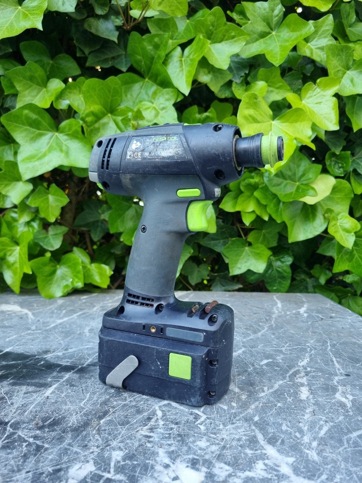 Festool Accu Schroefboormachine EC-TEC BPC 18 Li-Ion, Variabele snelheid, Ophalen of Verzenden, Boor- en Schroefmachine, Gebruikt