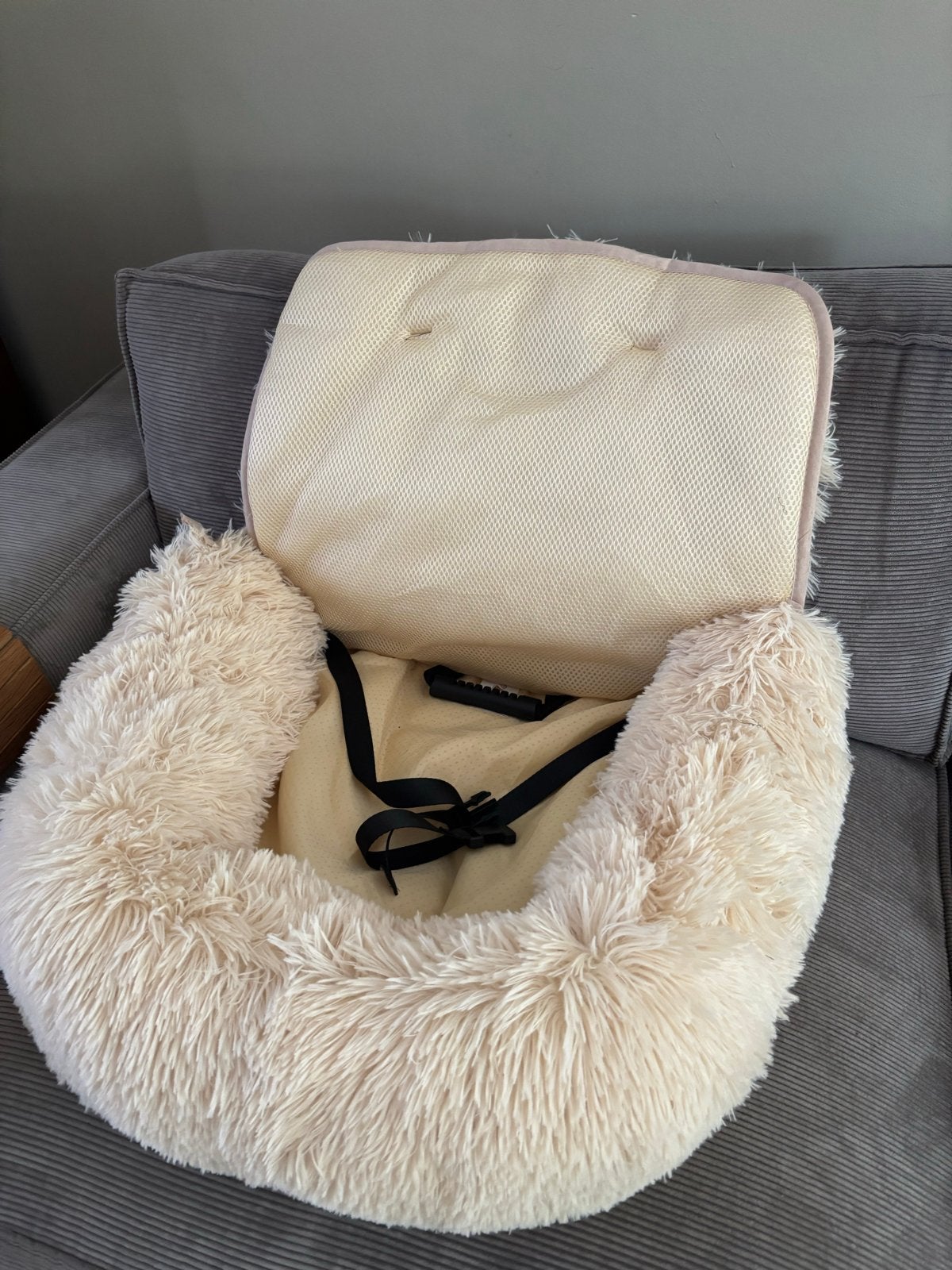 Pelsbarn auto mand / bed voor de hond, Dieren en Toebehoren, Honden-accessoires, Ophalen of Verzenden, Nieuw
