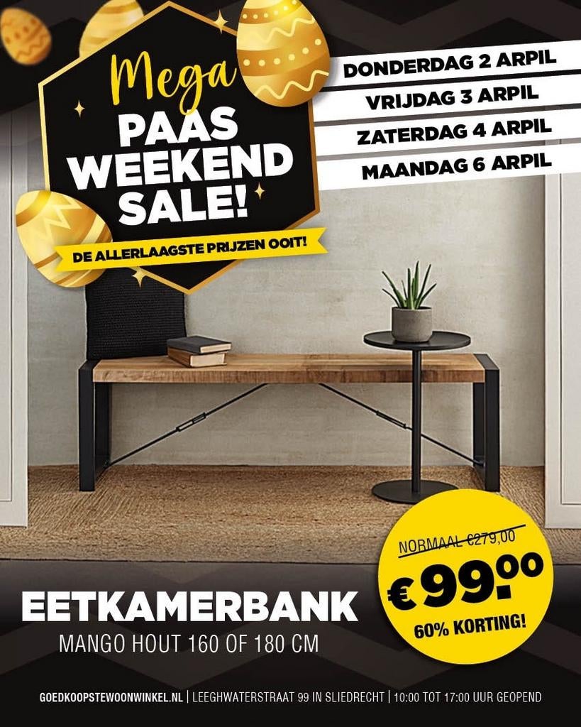 Eetkamerbank microvezel antraciet, Ophalen of Verzenden