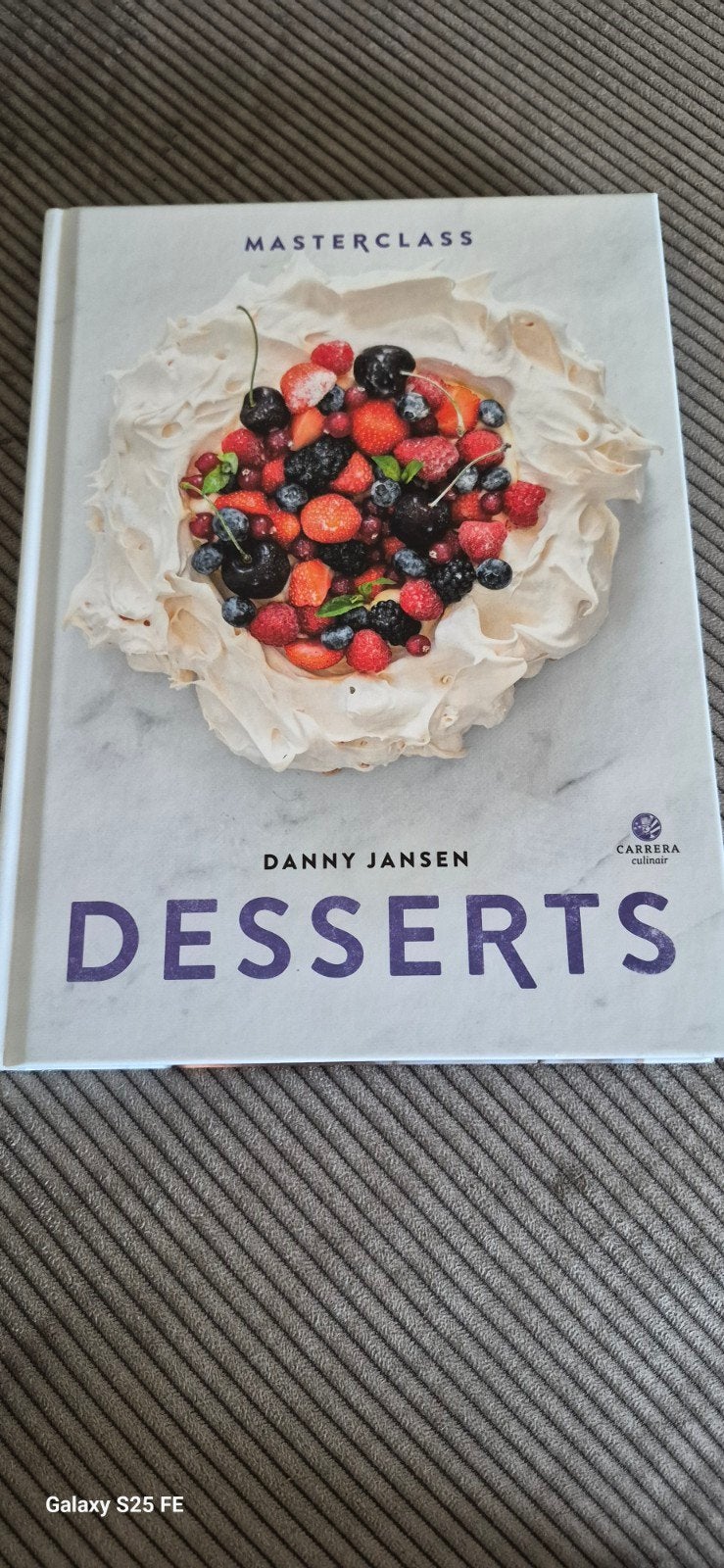 Masterclass Desserts - Danny Jansen (Kookboek), Ophalen of Verzenden, Zo goed als nieuw, Danny Jansen, Taart, Gebak en Desserts
