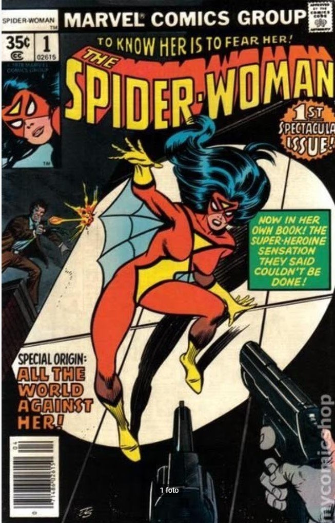 Spider-Woman (1978 Marvel 1st Series) # 1 - Super Rare!, Eén comic, Amerika, Ophalen of Verzenden, Zo goed als nieuw