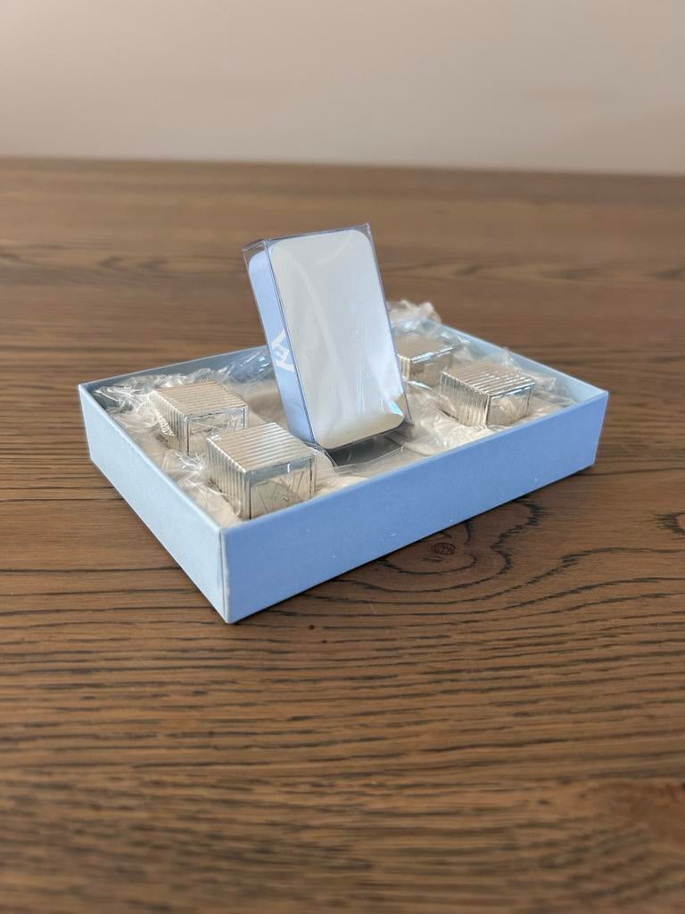 Wedgwood naamplaatshouders inclusief kaartjes, Overige materialen, Overige typen, Nieuw, Ophalen of Verzenden