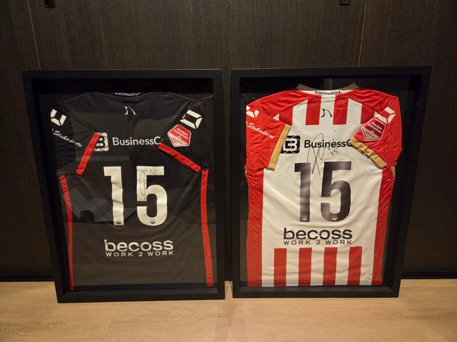 TOP Oss - Lorenzo Piqué - Matchworn thuisshirt & uitshirt, Ophalen, Overige binnenlandse clubs, Shirt