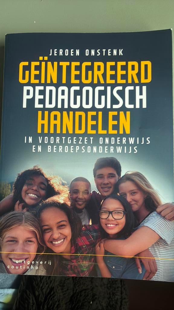 Jeroen Onstenk - Geïntegreerd pedagogisch handelen, Ophalen of Verzenden, Zo goed als nieuw