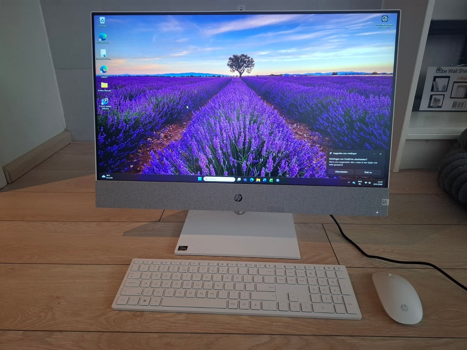 HP Pavilion All-in-One Desktop 37-ca1xxx - Zo goed als nieuw, Computers en Software, Desktop Pc's, Ophalen, Zo goed als nieuw
