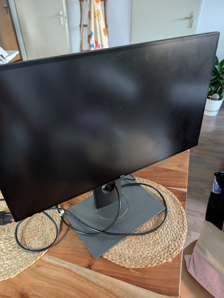 Dell UltraSharp 25 Monitor - U2518D - 63.5cm(25") Black UK, Computers en Software, Monitoren, Ophalen, Gebruikt, In hoogte verstelbaar