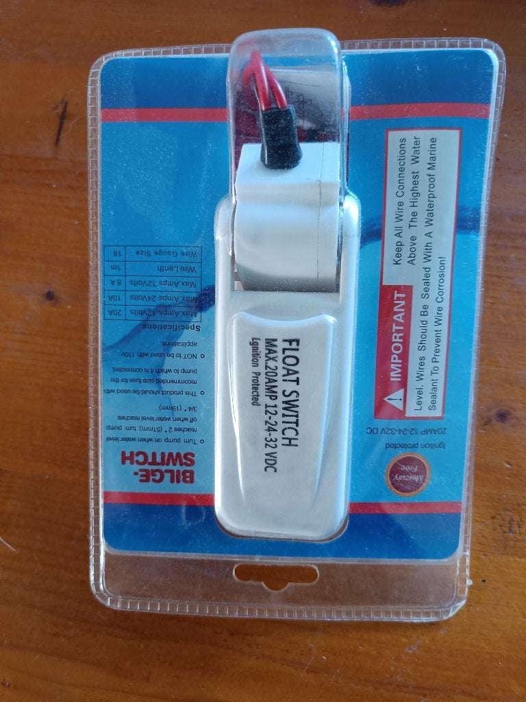 Bilgeswitch, vlotterschakelaar, Ophalen of Verzenden, Nieuw, Motor en Techniek