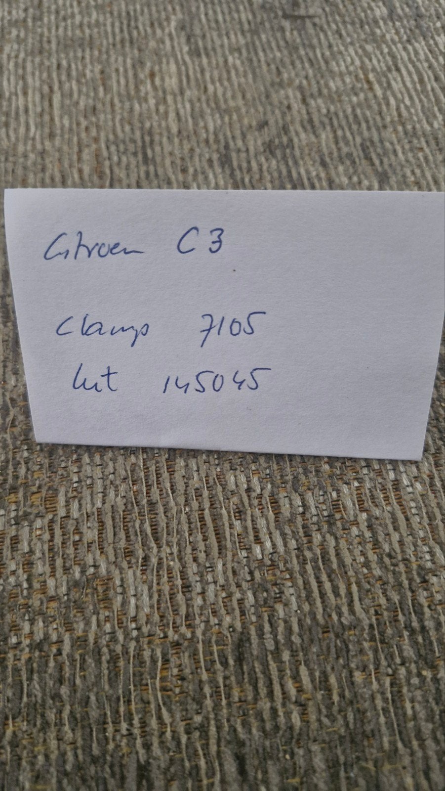 Thlule clamp set CITROEN C3  2018-2024, Ophalen of Verzenden, Gebruikt