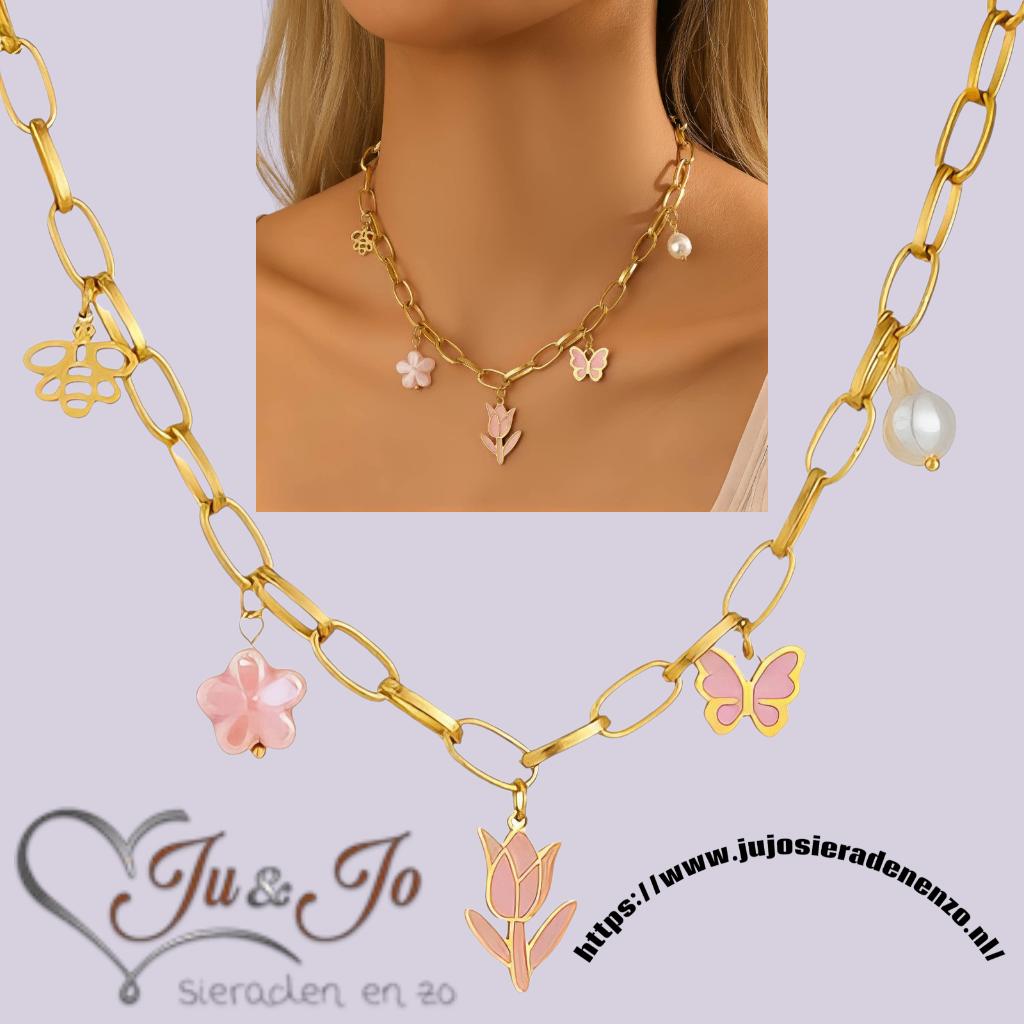 Mooie bedel ketting