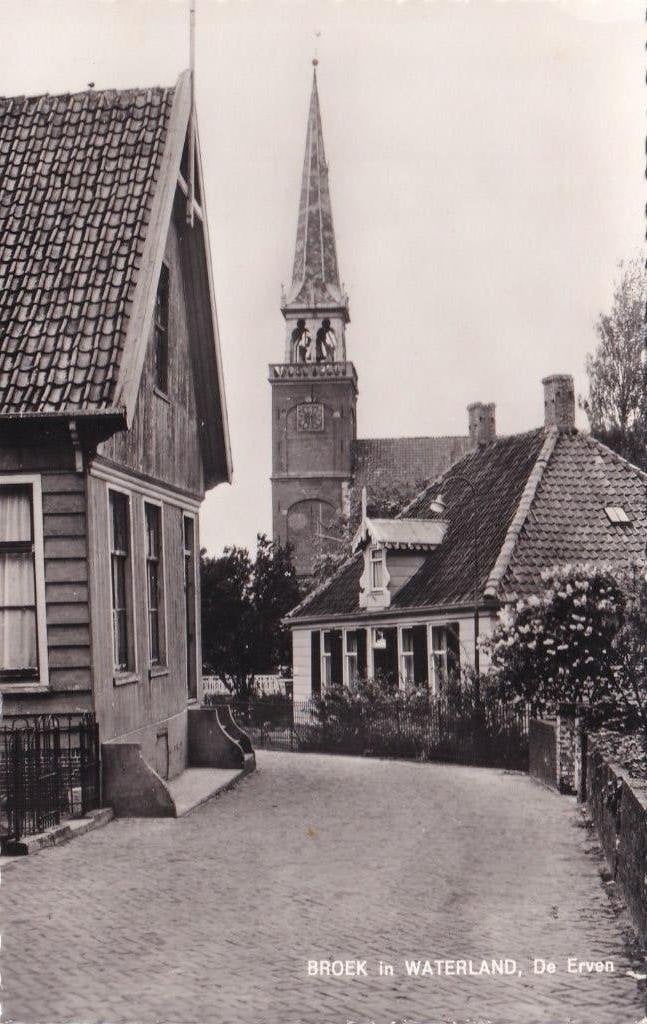 Broek in Waterland De Erven, Verzenden, 1960 tot 1980, Ongelopen, Noord-Holland