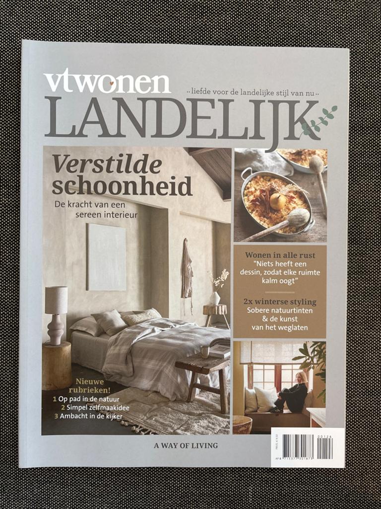 Vtwonen Landelijk magazine - Verstilde schoonheid, Verzenden, Nieuw, Overige typen
