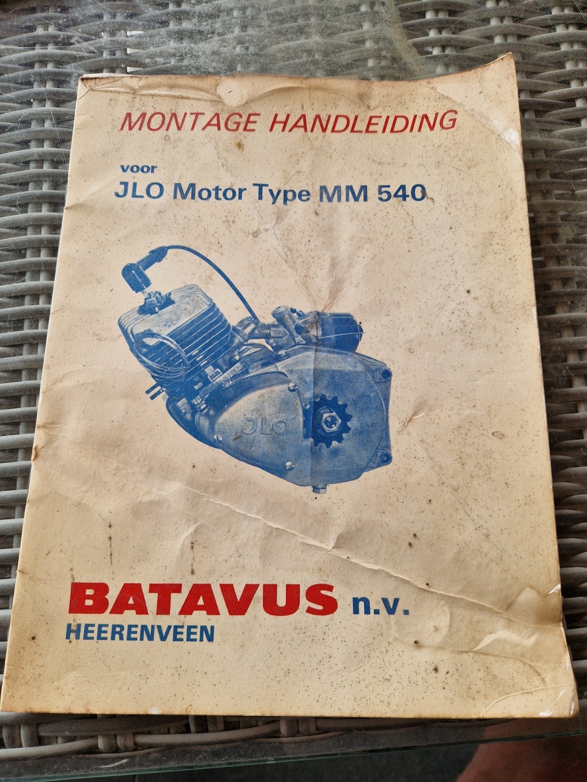 Ilo motor type mm540 jlo mini  batavus, Ophalen of Verzenden, Gebruikt