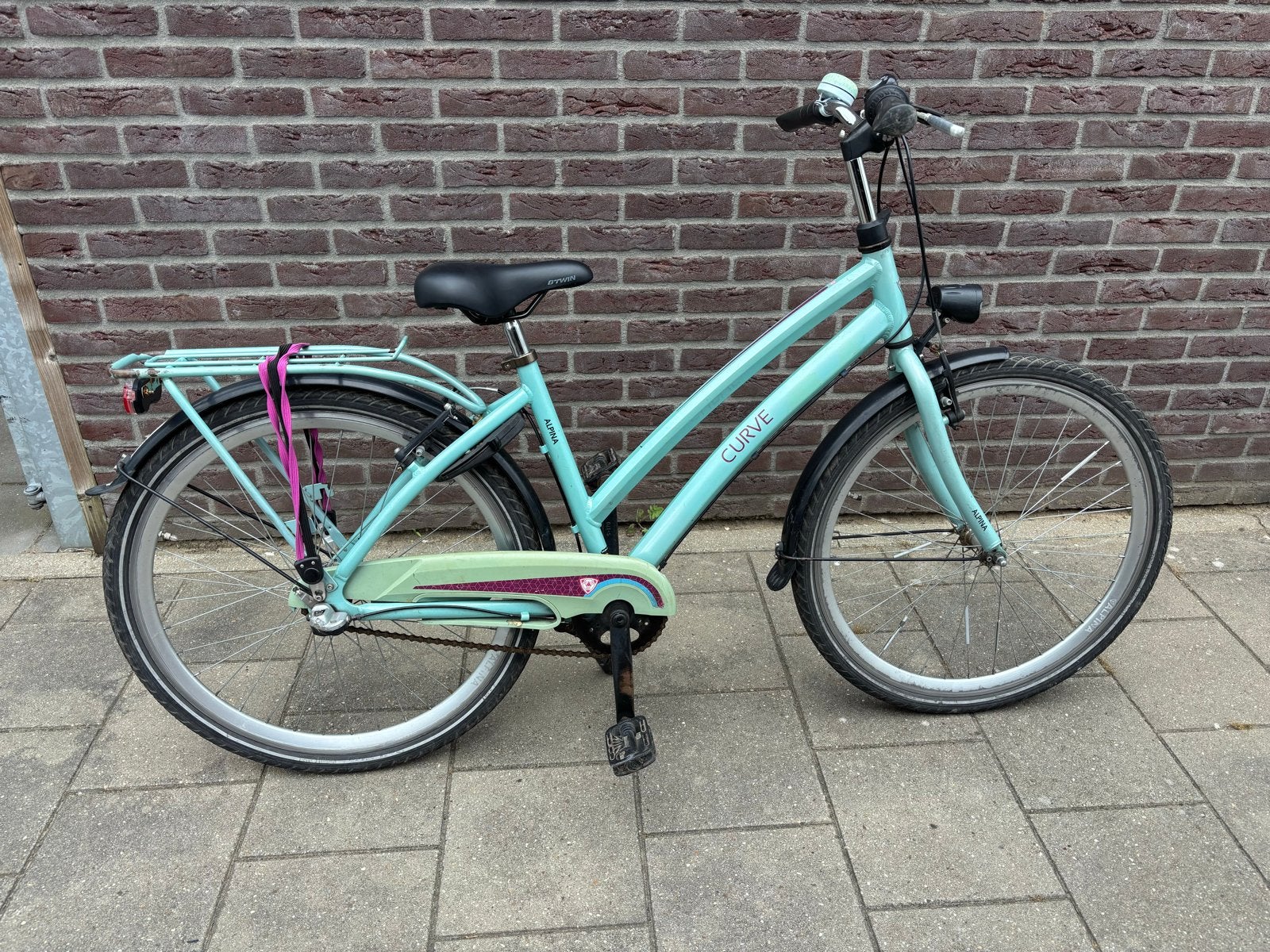 Alpina Curve - 26 inch, Fietsen en Brommers, Fietsen | Meisjes, Terugtraprem, Gebruikt, Handrem, Ophalen