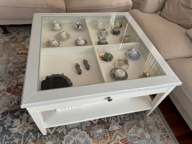Ikea salontafel, Huis en Inrichting, Ophalen, 100 tot 150 cm, Vierkant, 50 tot 100 cm