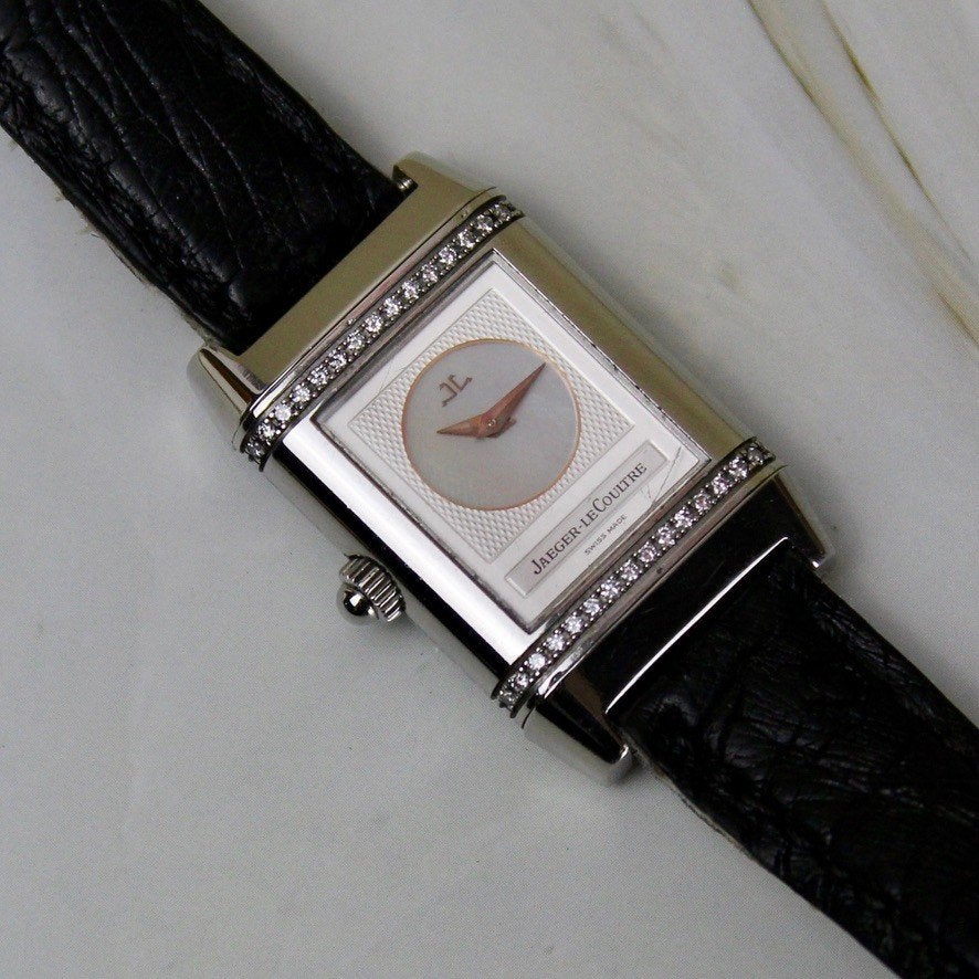 Jaeger LeCoultre Reverso Duetto - 266.8.44, Overige merken, Staal, JLC, Polshorloge