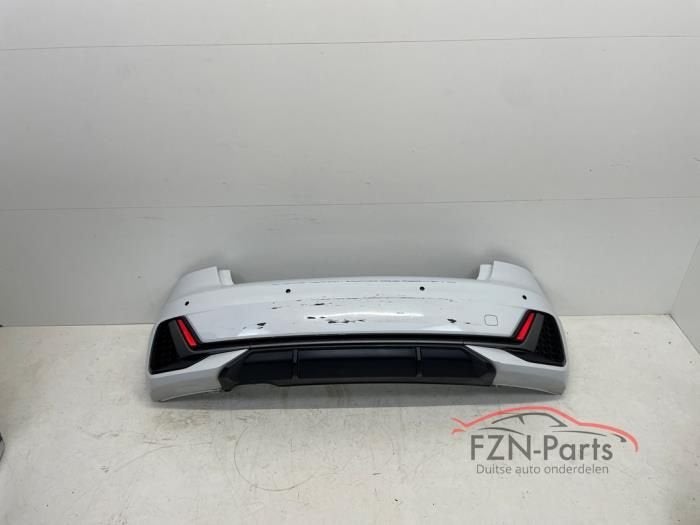 Audi A1 82A S-line Achterbumper 4PDC Wit (82A807511C), Ophalen of Verzenden, Gebruikt, Achter, Bumper