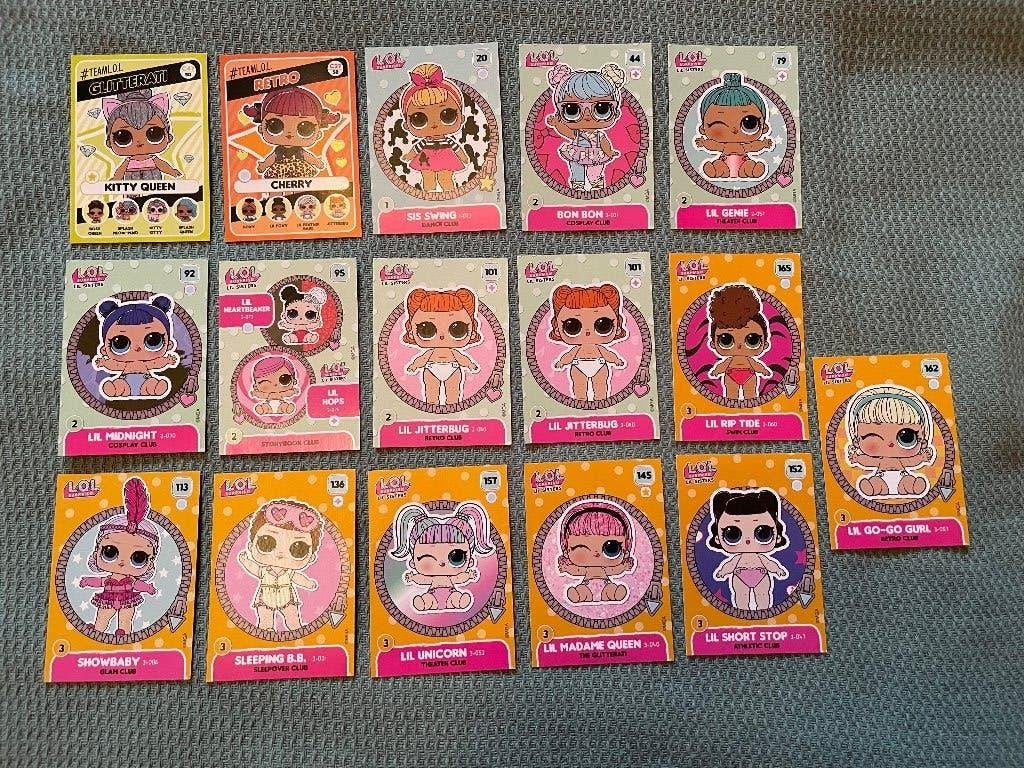 Panini LOL surprise kaarten verzamelkaarten, Ophalen of Verzenden, Zo goed als nieuw