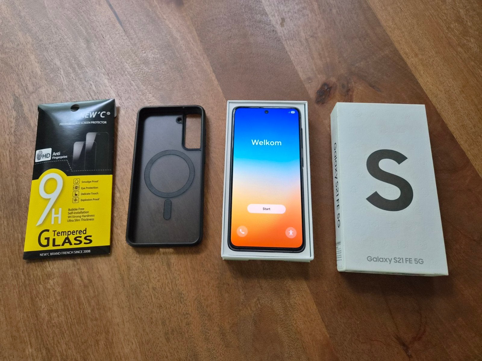 Samsung Galaxy S21 FE 5G 128GB Graphite, Zwart, Ophalen of Verzenden, Zo goed als nieuw, 128 GB