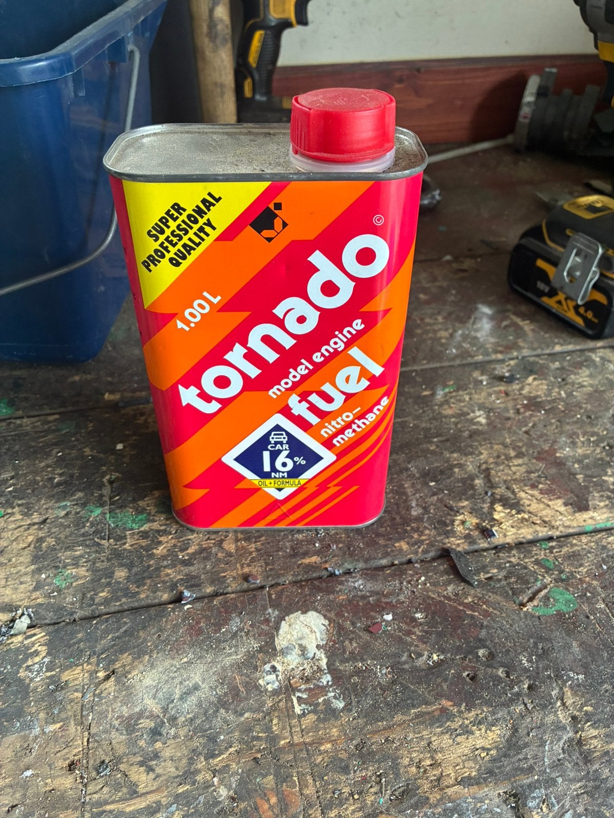 Tornado RC brandstof, Ophalen, Groter dan 1:32