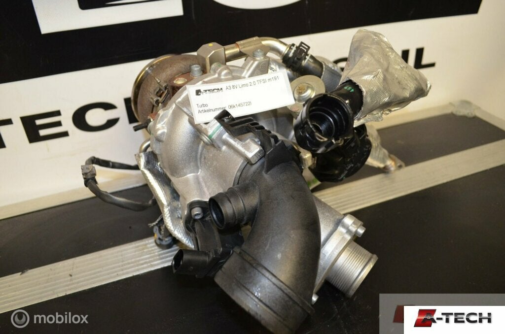Turbo czpb Audi A3 8V 2.0 TFSI quattr ('13-'18) 06k145722l, Auto-onderdelen, Motor en Toebehoren, Gebruikt, Volkswagen, Ophalen of Verzenden