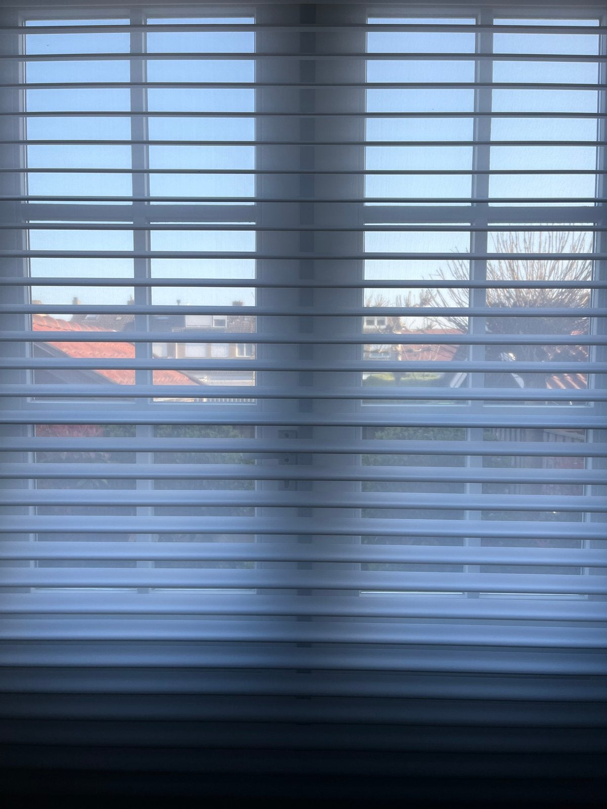 Luxaflex - Elektrische Silhouette shades - 180cm, Ophalen, Gebruikt, Fluweel, Wit