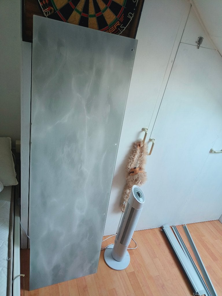 glasplaat ikea, Huis en Inrichting, Kasten | Ladekasten, Ophalen, 50 tot 100 cm, Zo goed als nieuw, 3 of 4 laden
