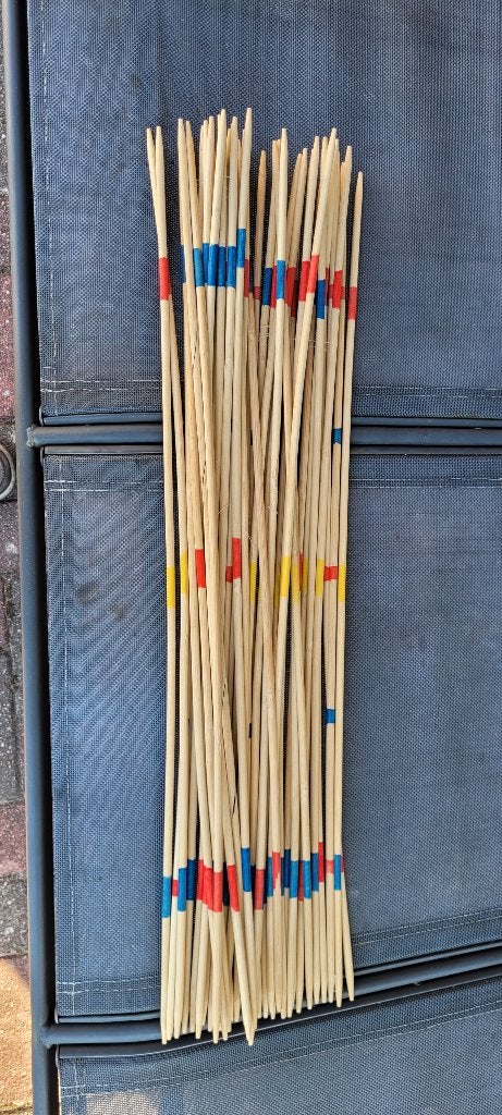 Groot Mikado spel, 75 cm, Vijf spelers of meer, Ophalen of Verzenden, Zo goed als nieuw, Onbekend