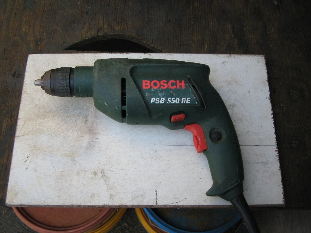 bosch klopboor 550 watt izgst, Doe-het-zelf en Verbouw, Boormachine, Gebruikt, Ophalen of Verzenden, Variabele snelheid