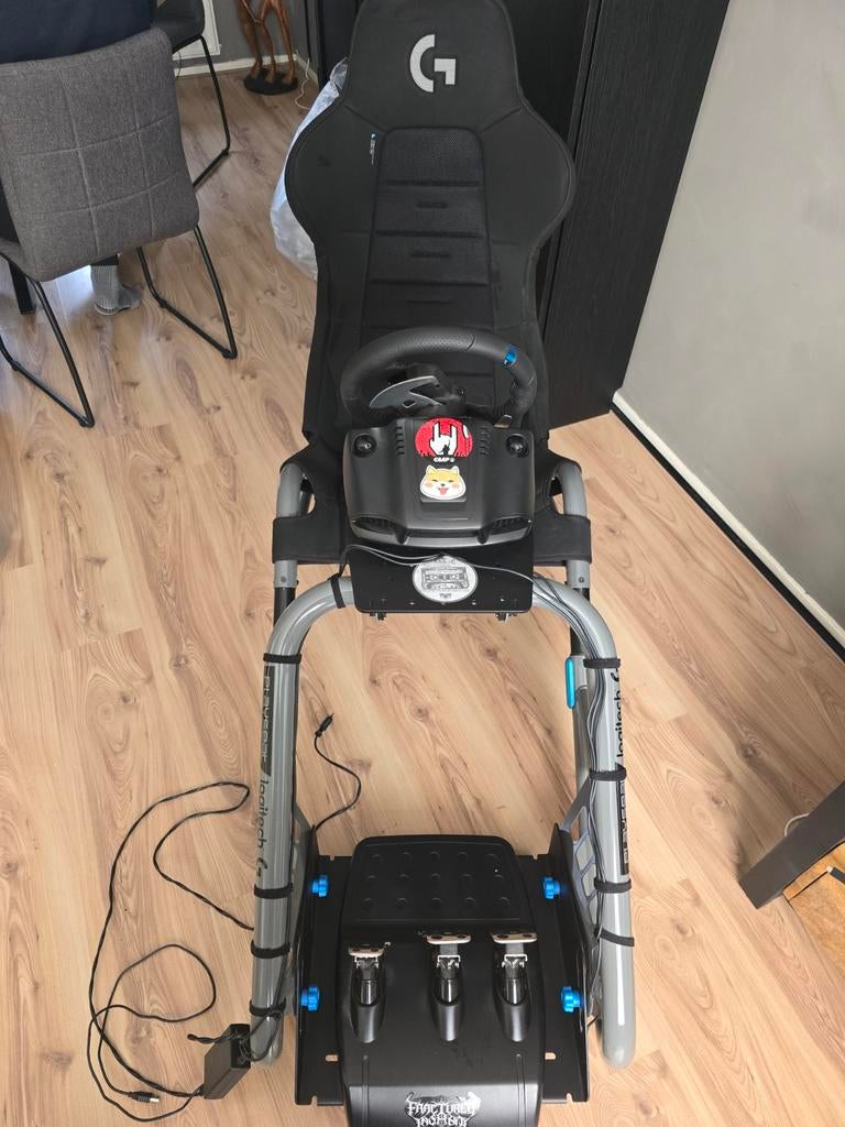 Playseat trophy + logitech g29 + shifter + mat, Spelcomputers en Games, Ophalen, Zo goed als nieuw