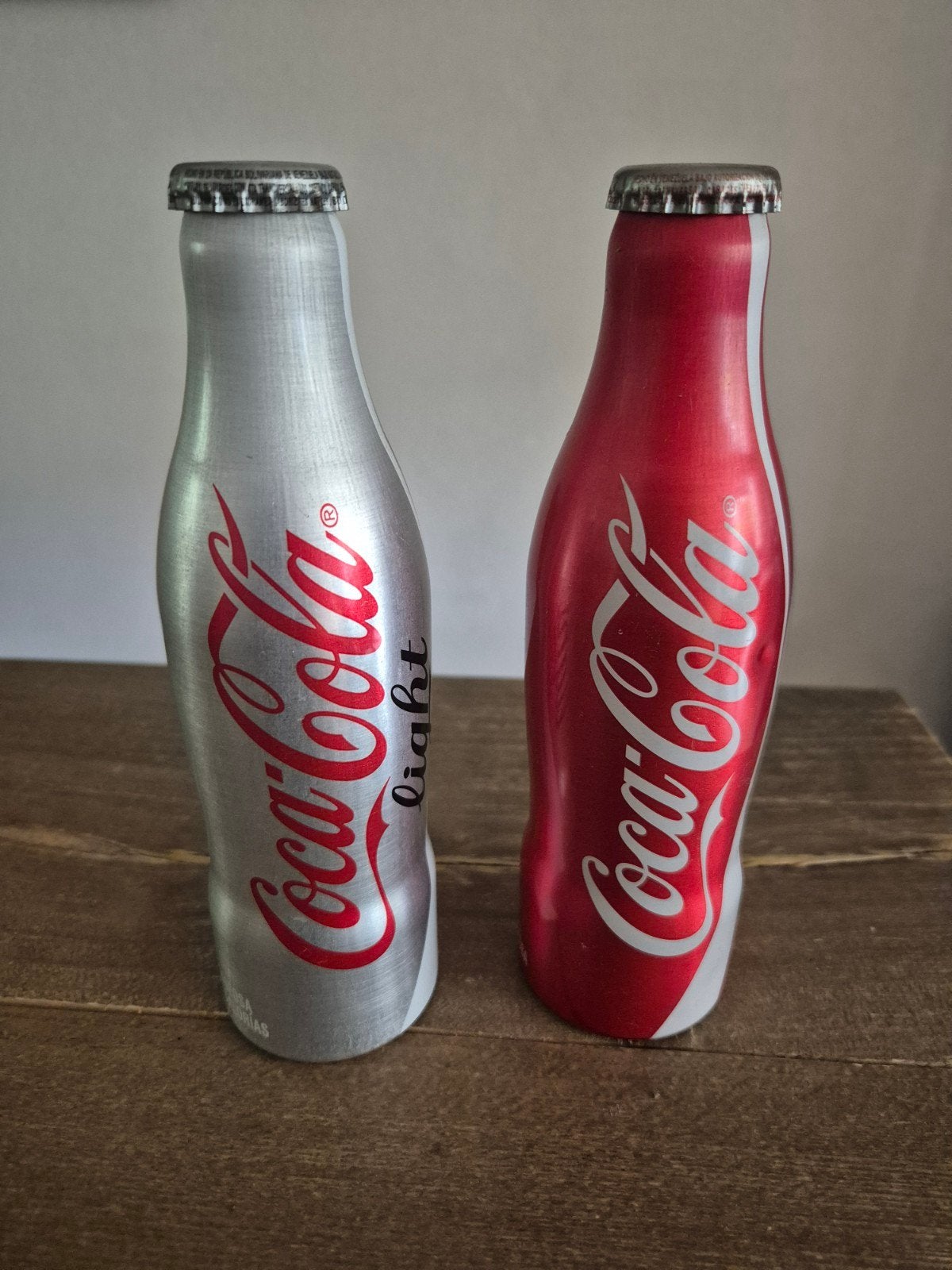 Coca-Cola Limited Edition Aluminium Flessen (2 stuks), Ophalen of Verzenden