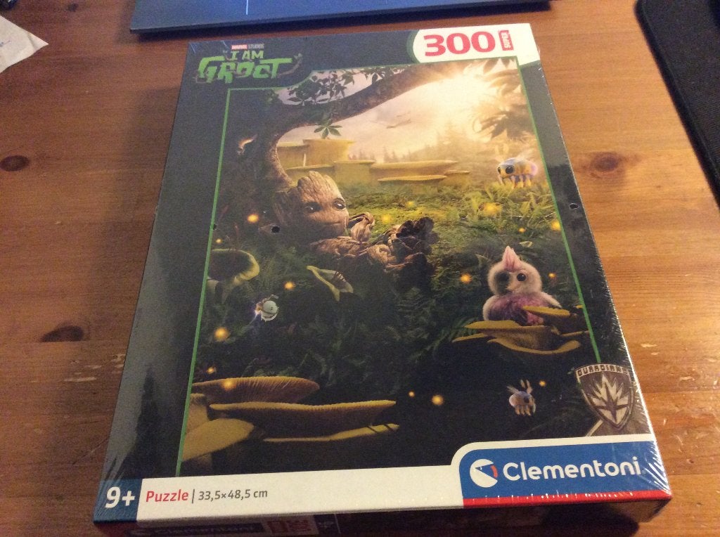 Marvel studios I am Groot legpuzzel 300 stukjes. Nieuw, Ophalen of Verzenden, Minder dan 500 stukjes, Nieuw, Legpuzzel
