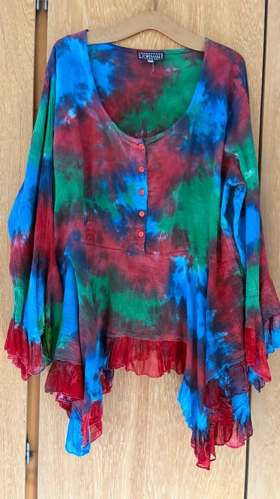 Aparte veelkleurige Jordash tuniek, Kleding | Dames, Blouses en Tunieken, Maat 46/48 (XL) of groter, Zo goed als nieuw, Jordash