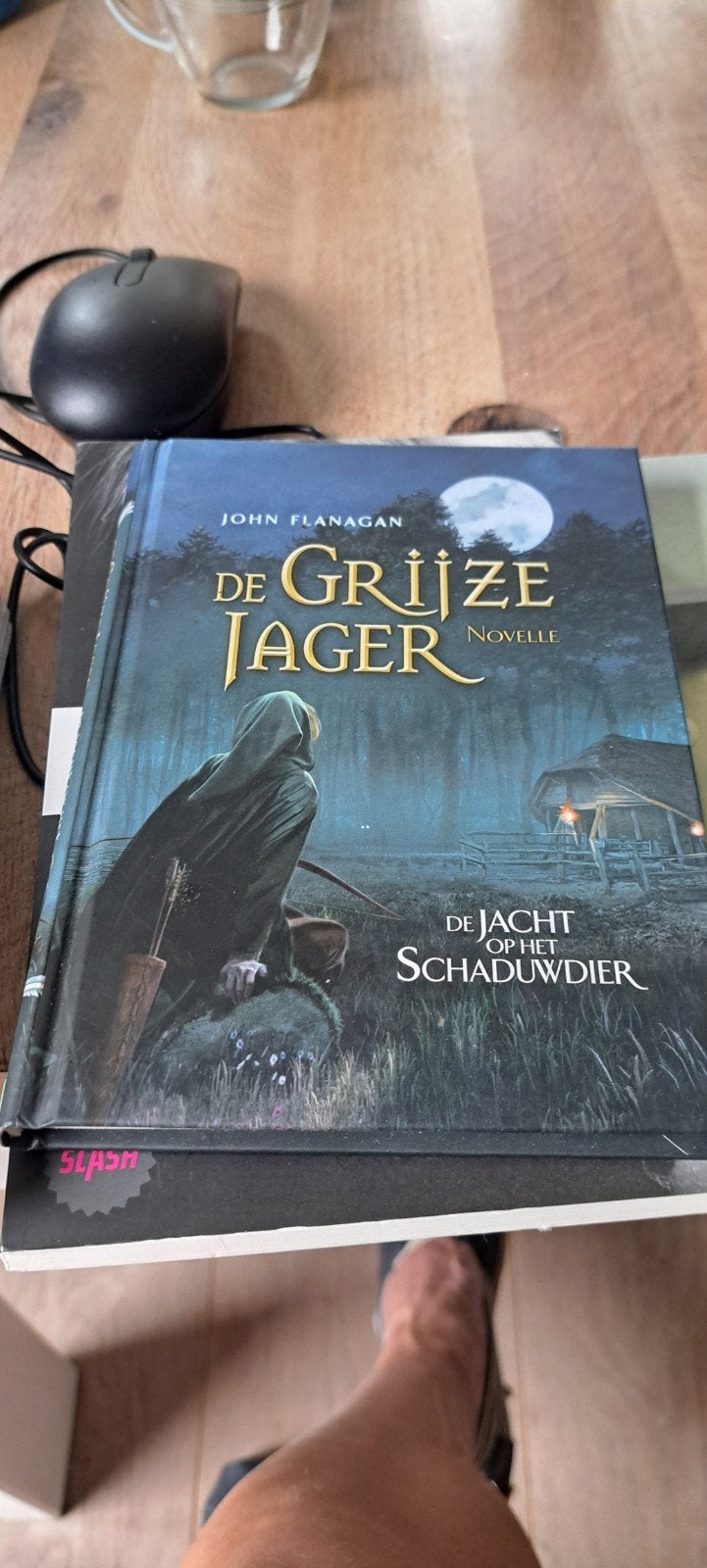 De Grijze Jager: De Jacht op het Schaduwdier (Novelle), Ophalen of Verzenden, Zo goed als nieuw, John Flanagan