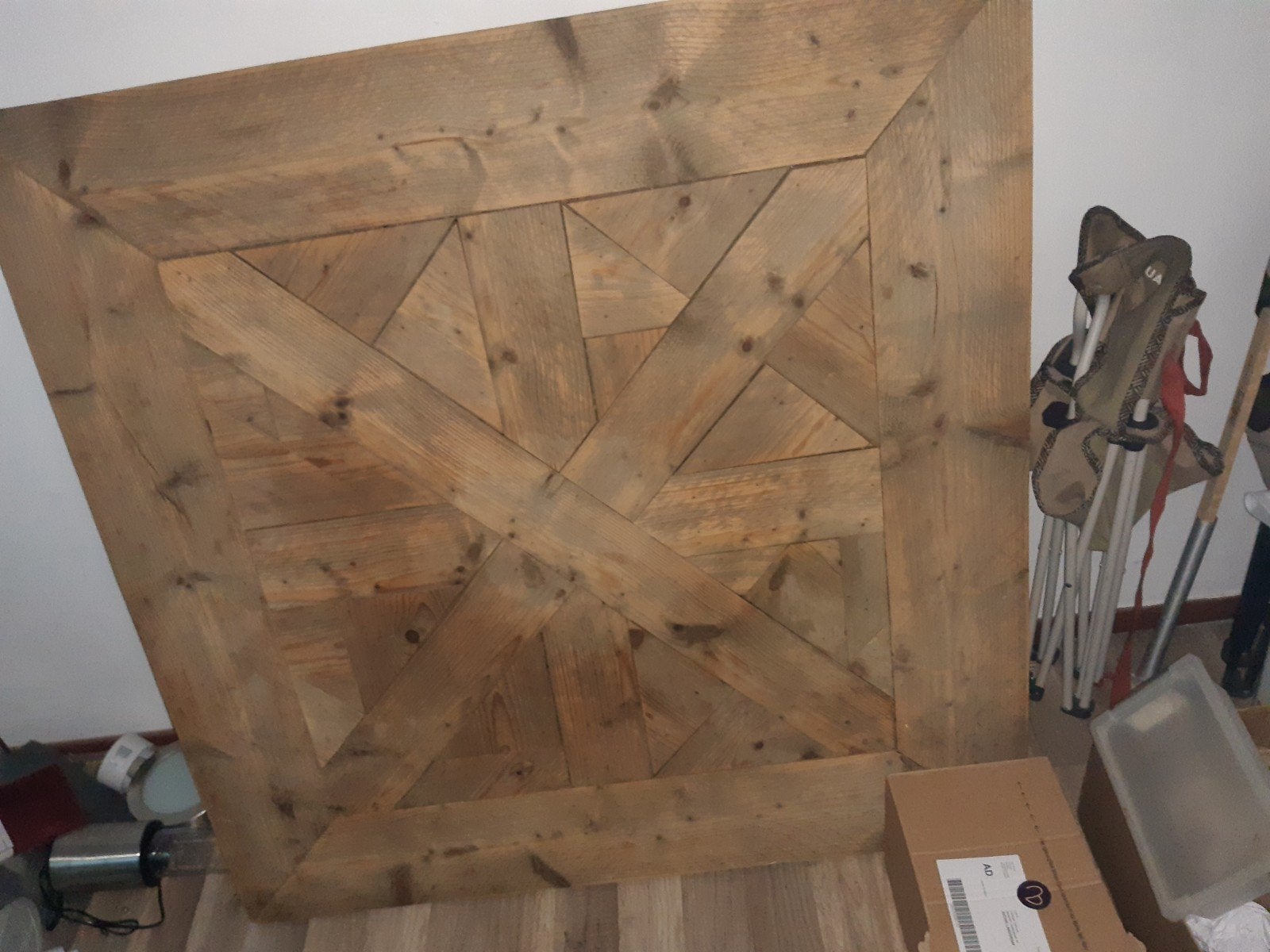 Jorg steigerhout eettafel, Ophalen, Rechthoekig, 200 cm of meer, 50 tot 100 cm