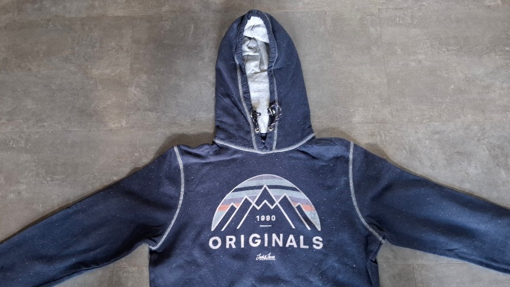 Jack & Jones trui (blauw) mt M, Ophalen of Verzenden, Zo goed als nieuw, Jack & Jones, Maat 48/50 (M)