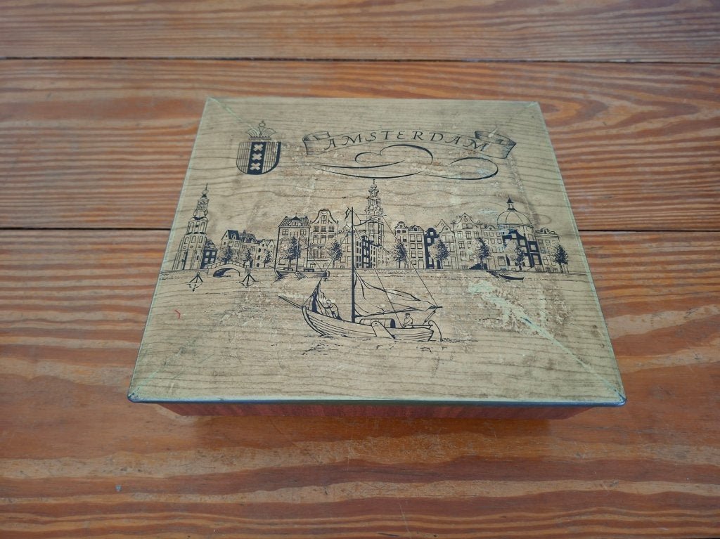 Van Melle opbergblik Amsterdam, Ophalen of Verzenden, Gebruikt, Overige