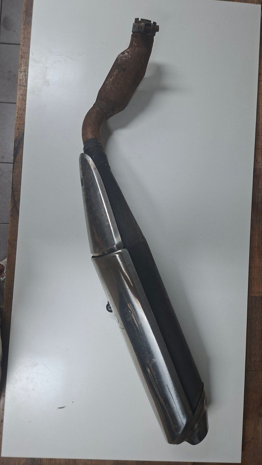 Uitlaatdemper Honda CB600F 2003-2006, Motoren, Ophalen of Verzenden, Gebruikt