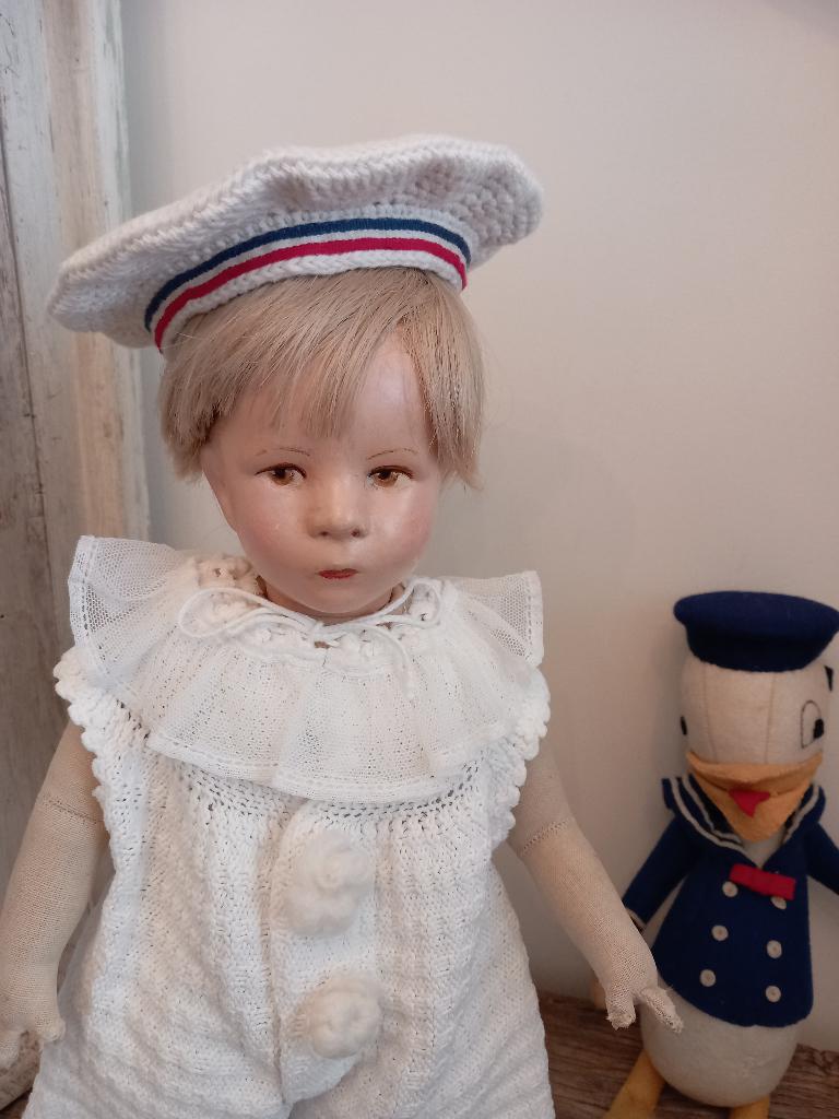 Gehaakte poppen baret., Ophalen, Zo goed als nieuw, Kleertjes