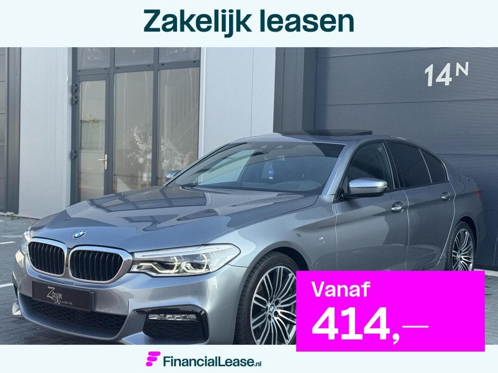 BMW 5-serie 520D EDE High Executive | M-Pakket | Dak | 19" |, Automaat, Achterwielaandrijving, Euro 6, Bedrijf
