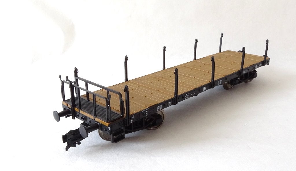 Fleischmann 5286 K Platte wagen, Wisselstroom, Fleischmann, Wagon, Ophalen of Verzenden