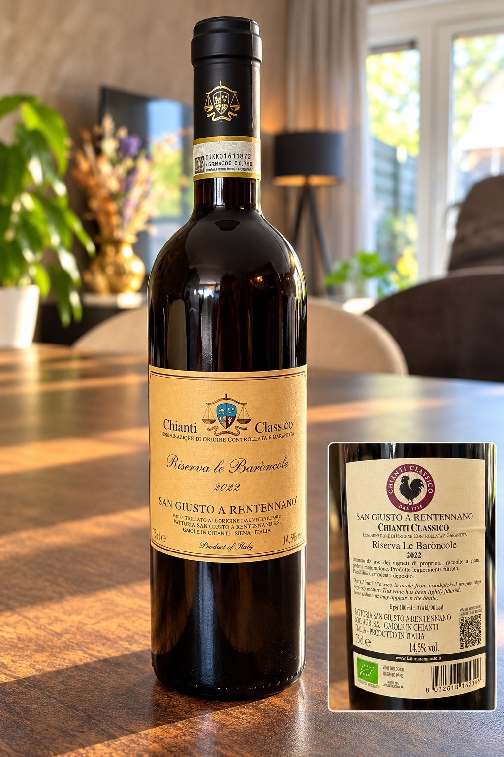 San Giusto a Rentennano Chianti Classico Riserva 2022, Verzamelen, Nieuw, Rode wijn, Vol, Italië