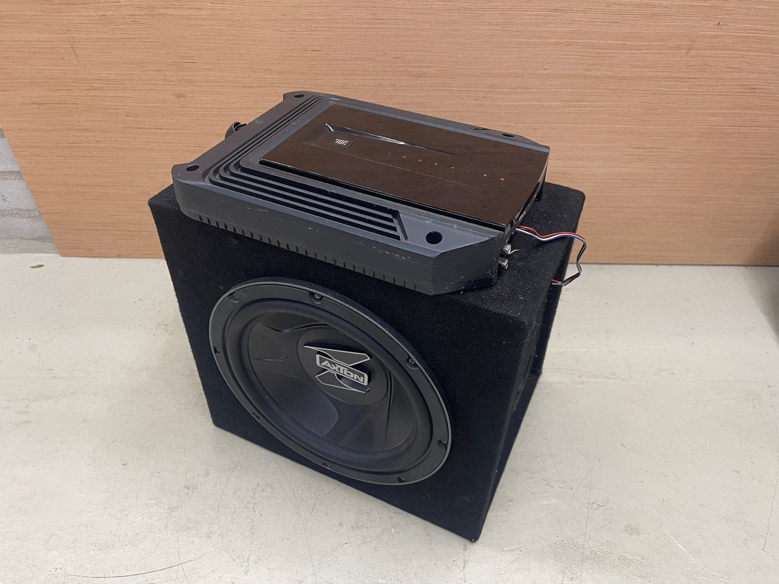 JBL GX-A3001 Versterker + Krachtige subwoofer, Auto diversen, Ophalen of Verzenden, Gebruikt