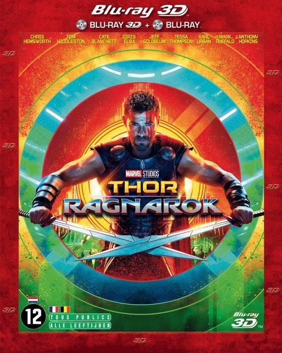 Thor Ragnarok (3D/2D Blu-ray) Nieuw Geseald., Cd's en Dvd's, Engels, Inclusief extra's, Nederlands, Film