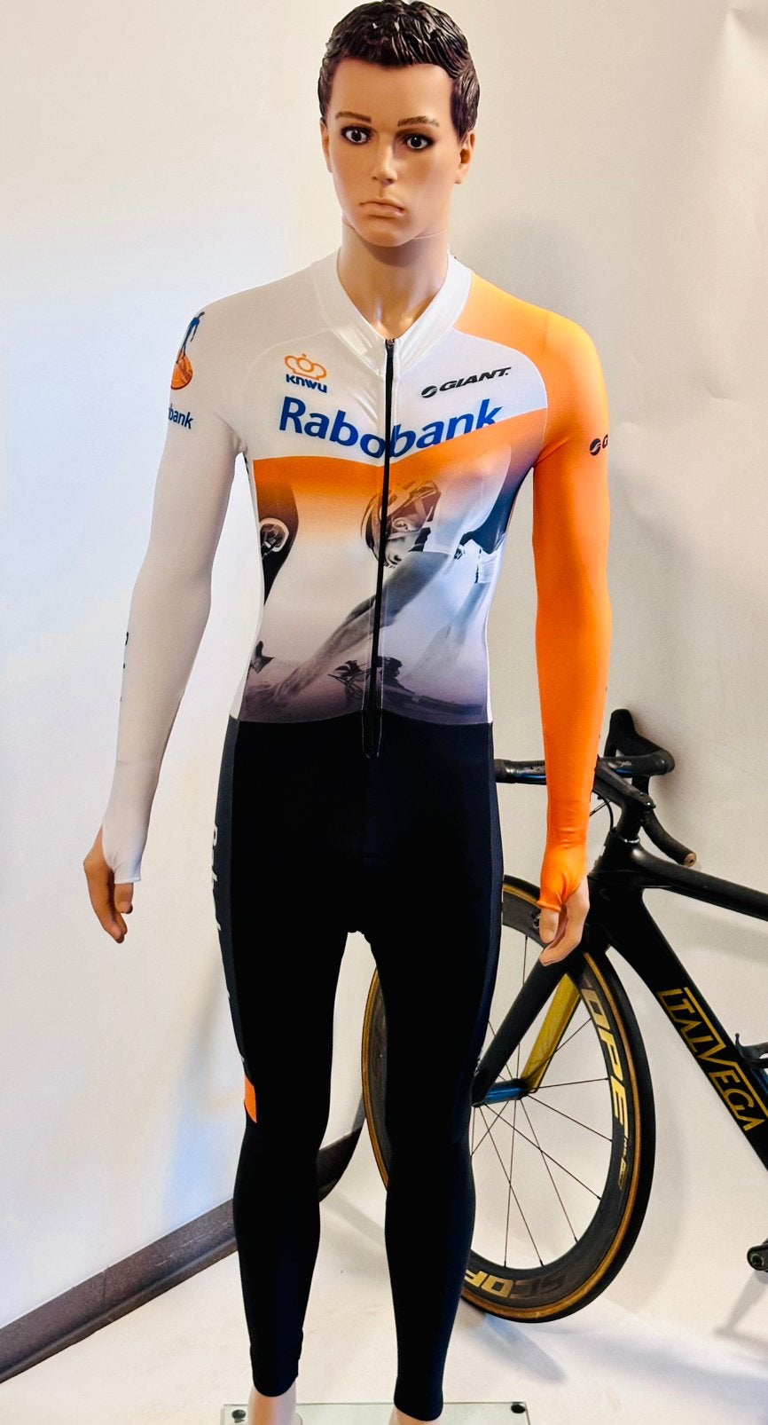 Wielrenkleding wielrenpak uit één stuk snelpak speedsuit XXS, XXS, Heren, Nieuw, Ophalen of Verzenden