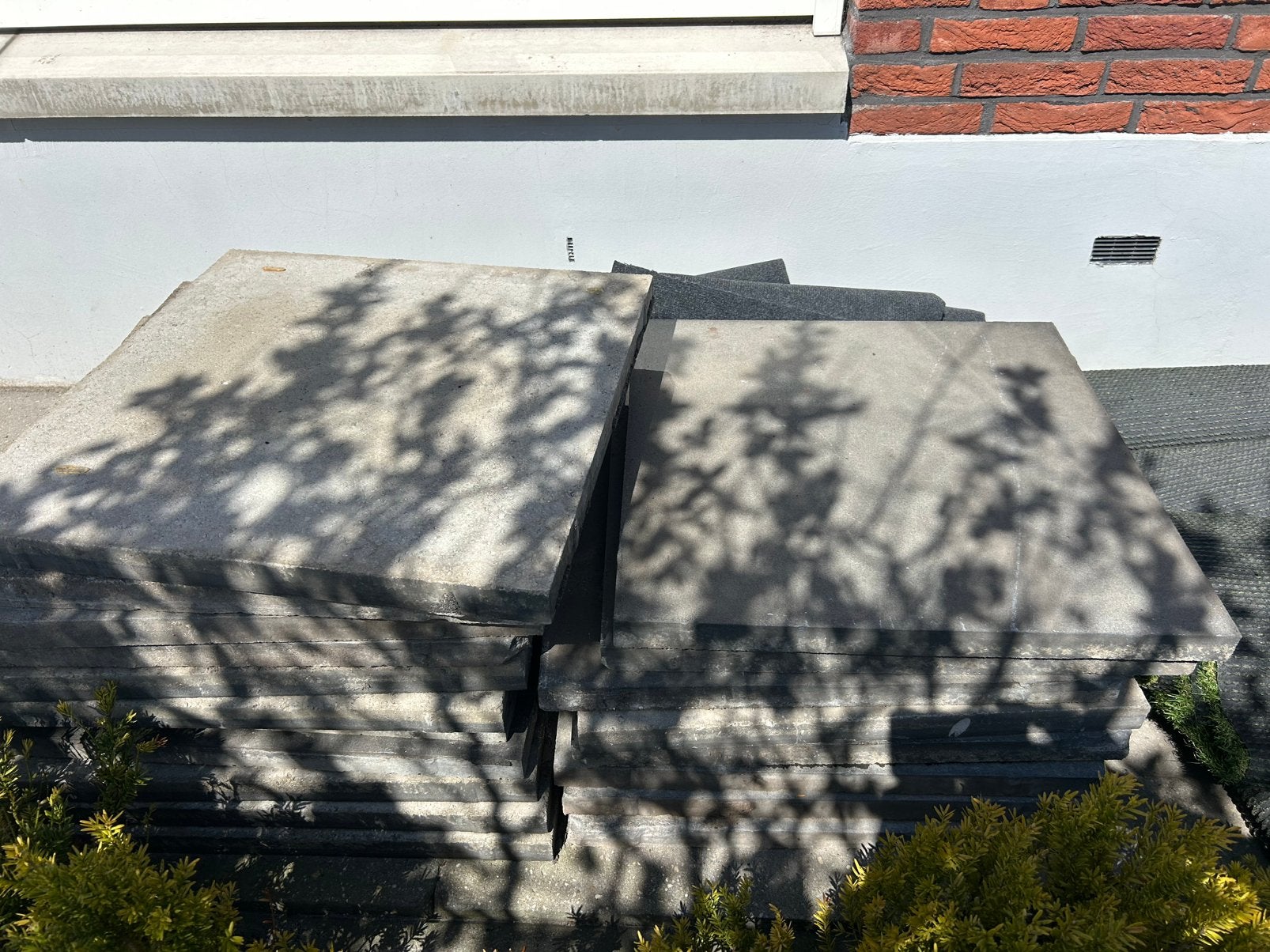 Keramische tegel 60x60, Tuin en Terras, Grind, Keien en Split, Ophalen, Zo goed als nieuw, Split
