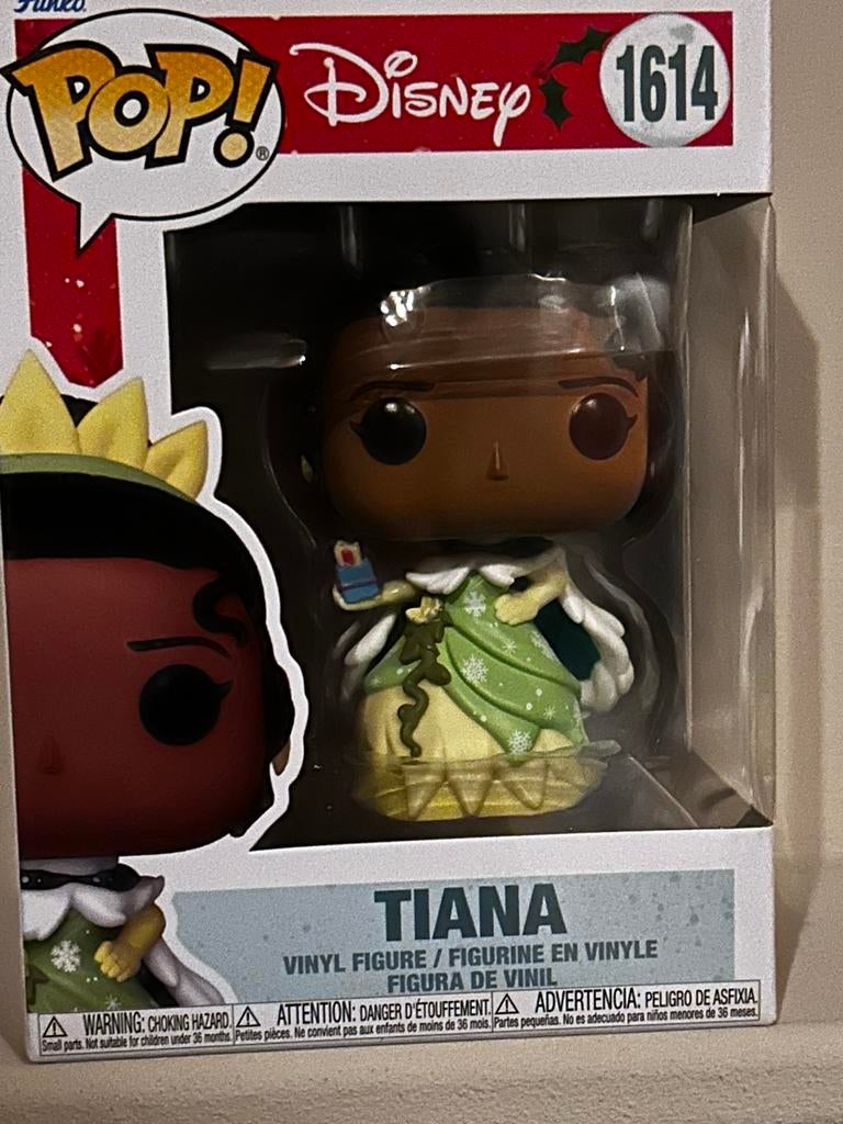 Funko pop tiana disney 1614 christmas theme, Ophalen of Verzenden, Zo goed als nieuw