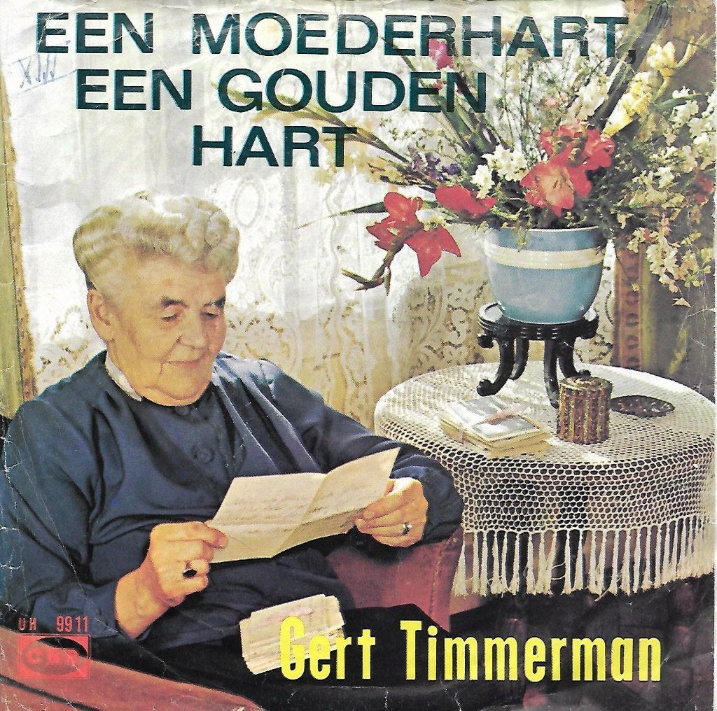 Gert Timmerman - Een moederhart een gouden hart, Ophalen of Verzenden, Gebruikt, 7 inch, Nederlandstalig